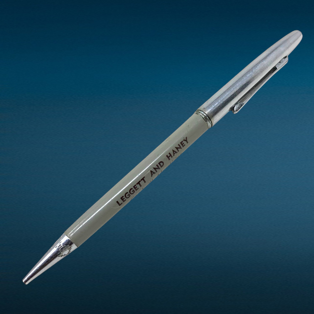 Vintage Quick Point St. Louis Mechanical Pencil Advertising Leggett & Haney
